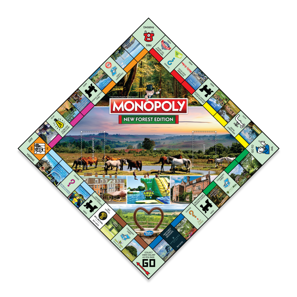 Monopoly board New forest edition